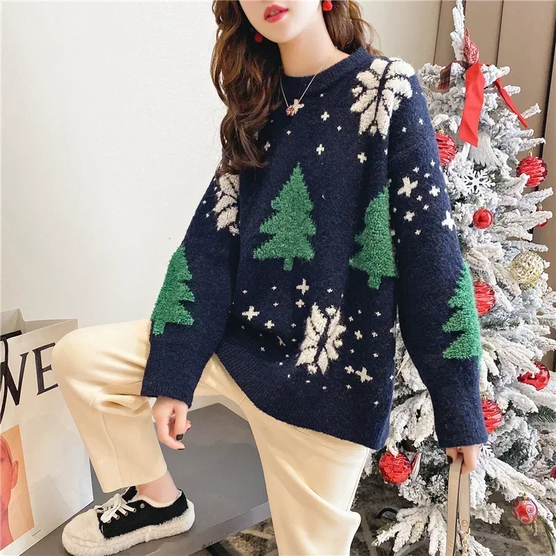 Women's Oversized Christmas Sweater - Image 3