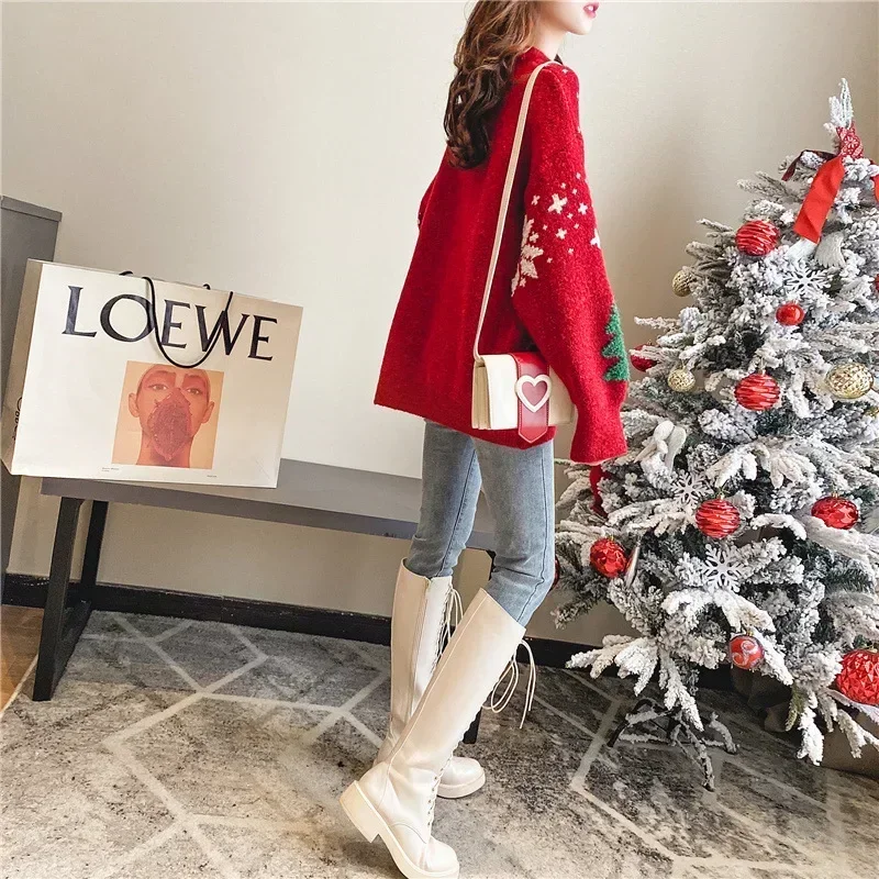 Women's Oversized Christmas Sweater - Image 5