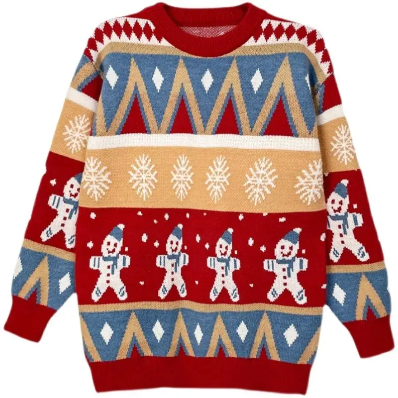 Women's Onesize Loose Oversized Christmas Sweater - Image 5