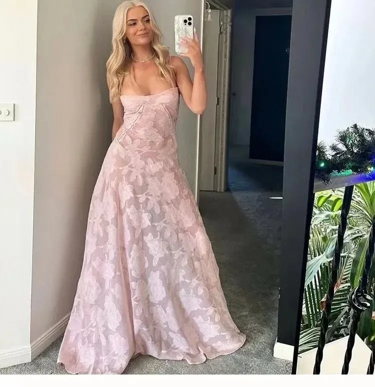 Lace Maxi Dress – Romantic Elegant Occasion Dress for Women - Image 3