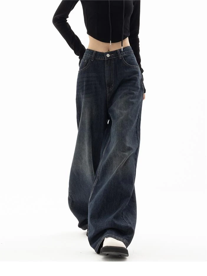 Vintage Baggy Boyfriend Jeans - Image 2