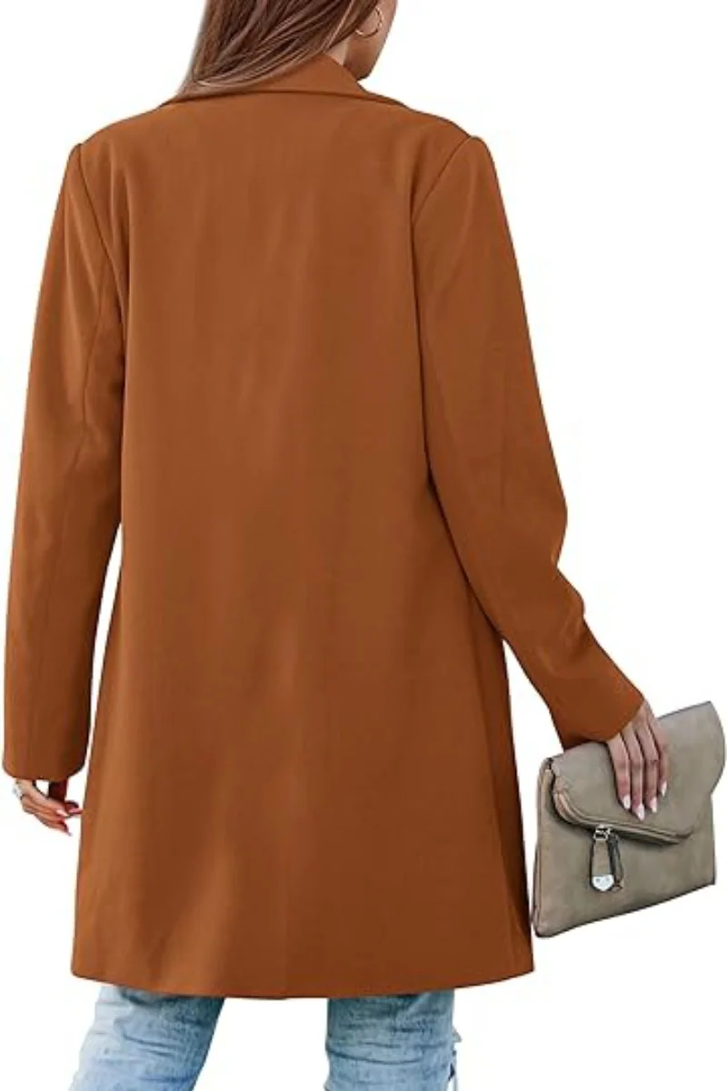 Autumn Trench Coat Women – Stylish Lapel Design for Chic Autumn Outings - Image 3