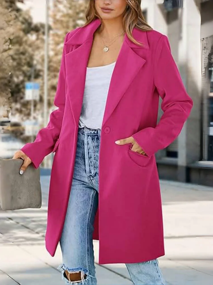 Autumn Trench Coat Women – Stylish Lapel Design for Chic Autumn Outings - Image 4