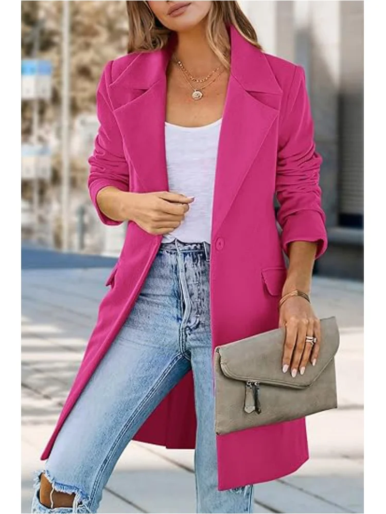Autumn Trench Coat Women – Stylish Lapel Design for Chic Autumn Outings - Image 5