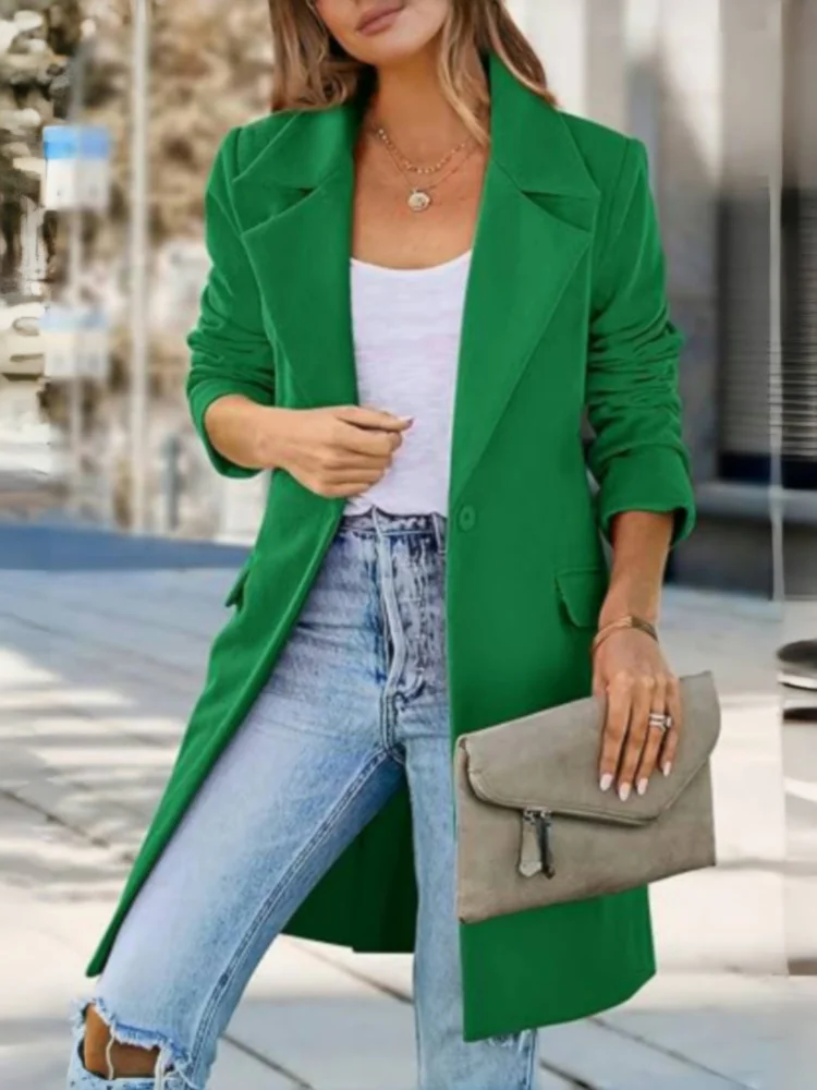 Autumn Trench Coat Women – Stylish Lapel Design for Chic Autumn Outings - Image 6