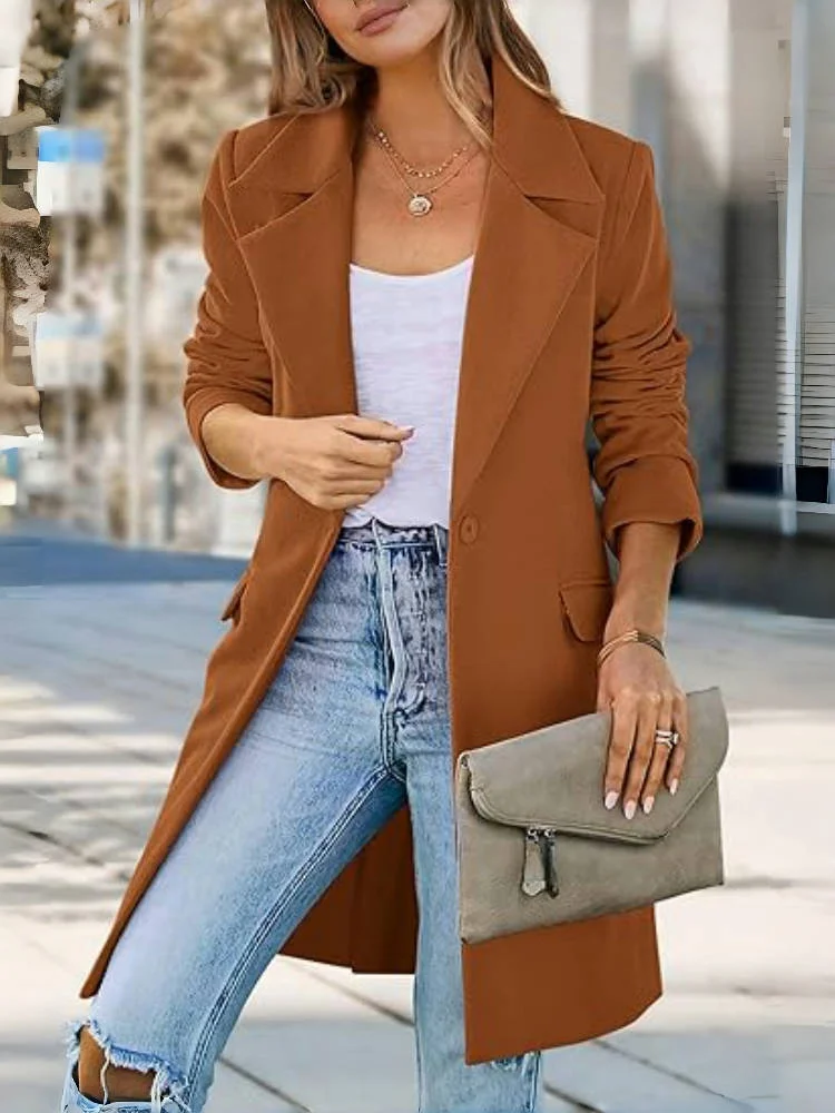Autumn Trench Coat Women – Stylish Lapel Design for Chic Autumn Outings - Image 8