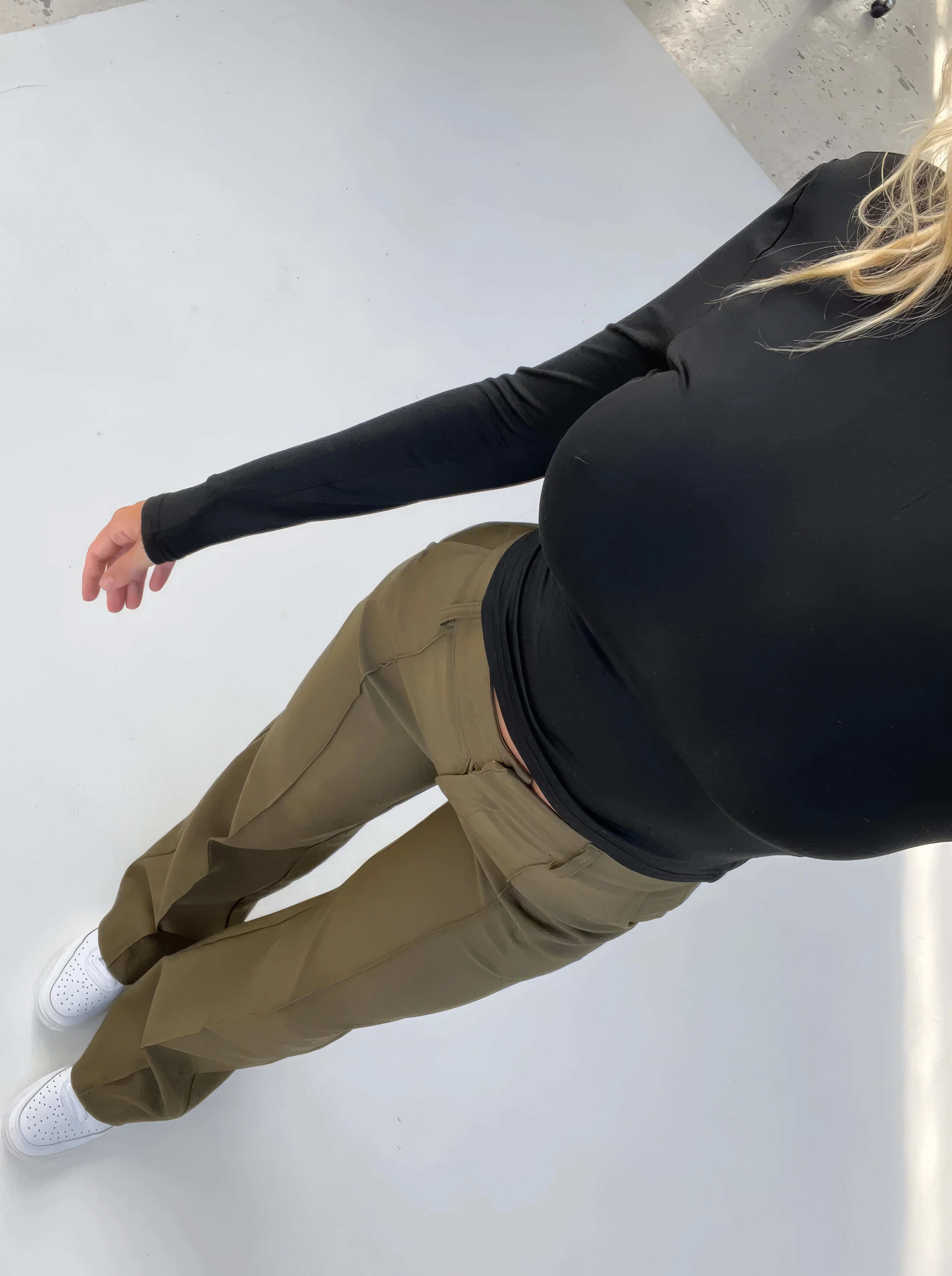 Casual Wide-leg high-waisted trousers for women - Image 6