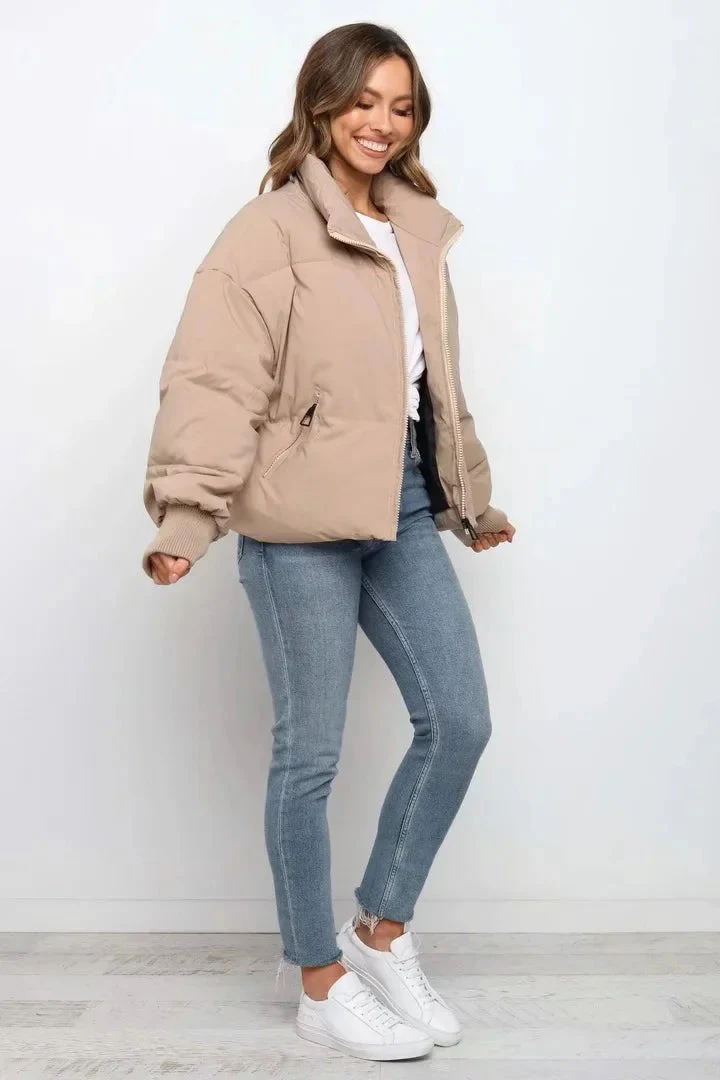 Women's Quilted Puffer Jacket - Image 6