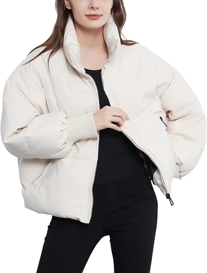 Women's Quilted Puffer Jacket - Image 8