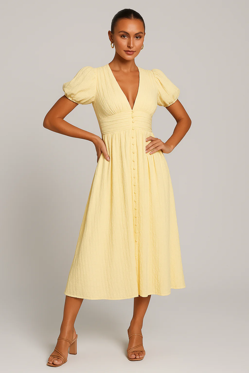 Boho Style Maxi Summer Dress - Image 4