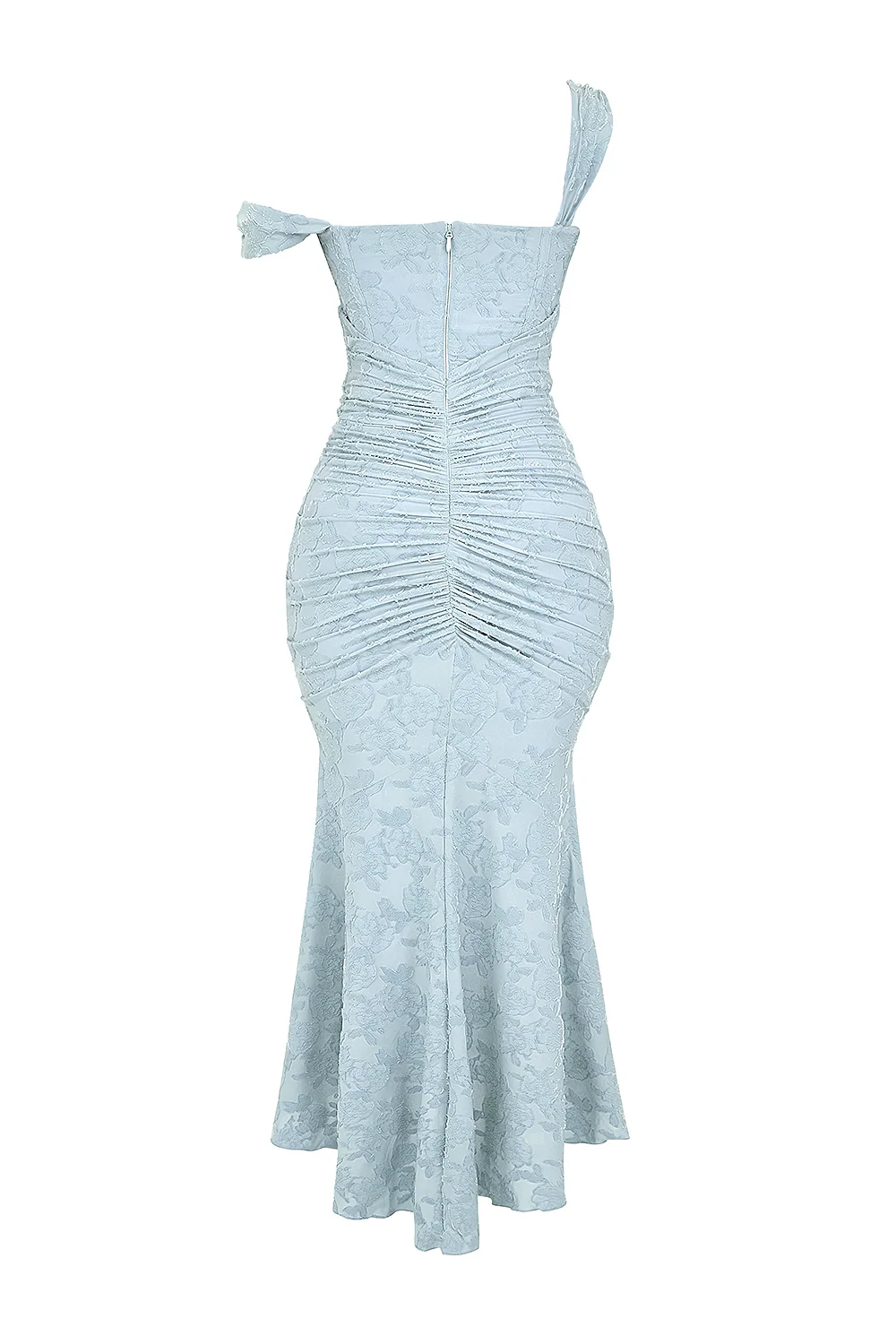 Lace Corset Wedding Guest Maxi Dress - Image 9
