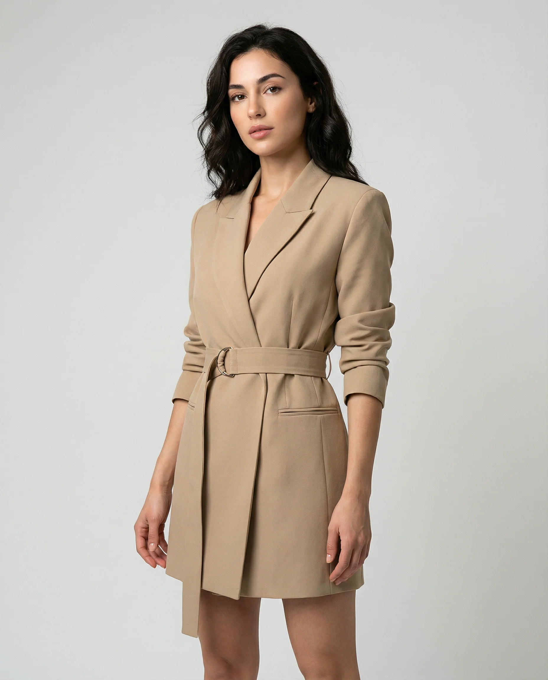 Casual Blazer – Tailored Fit White Jacket for Versatile Styling - Image 2