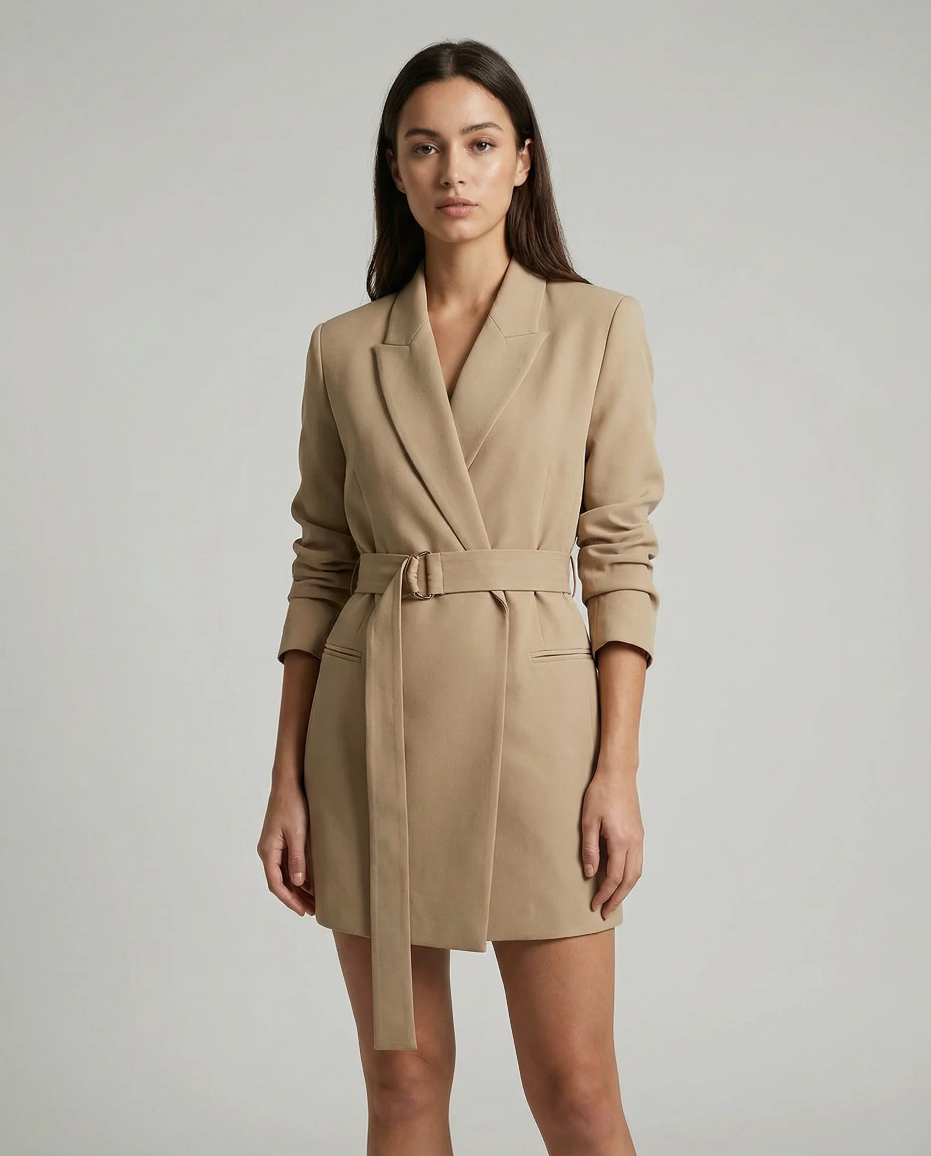 Casual Blazer – Tailored Fit White Jacket for Versatile Styling - Image 3