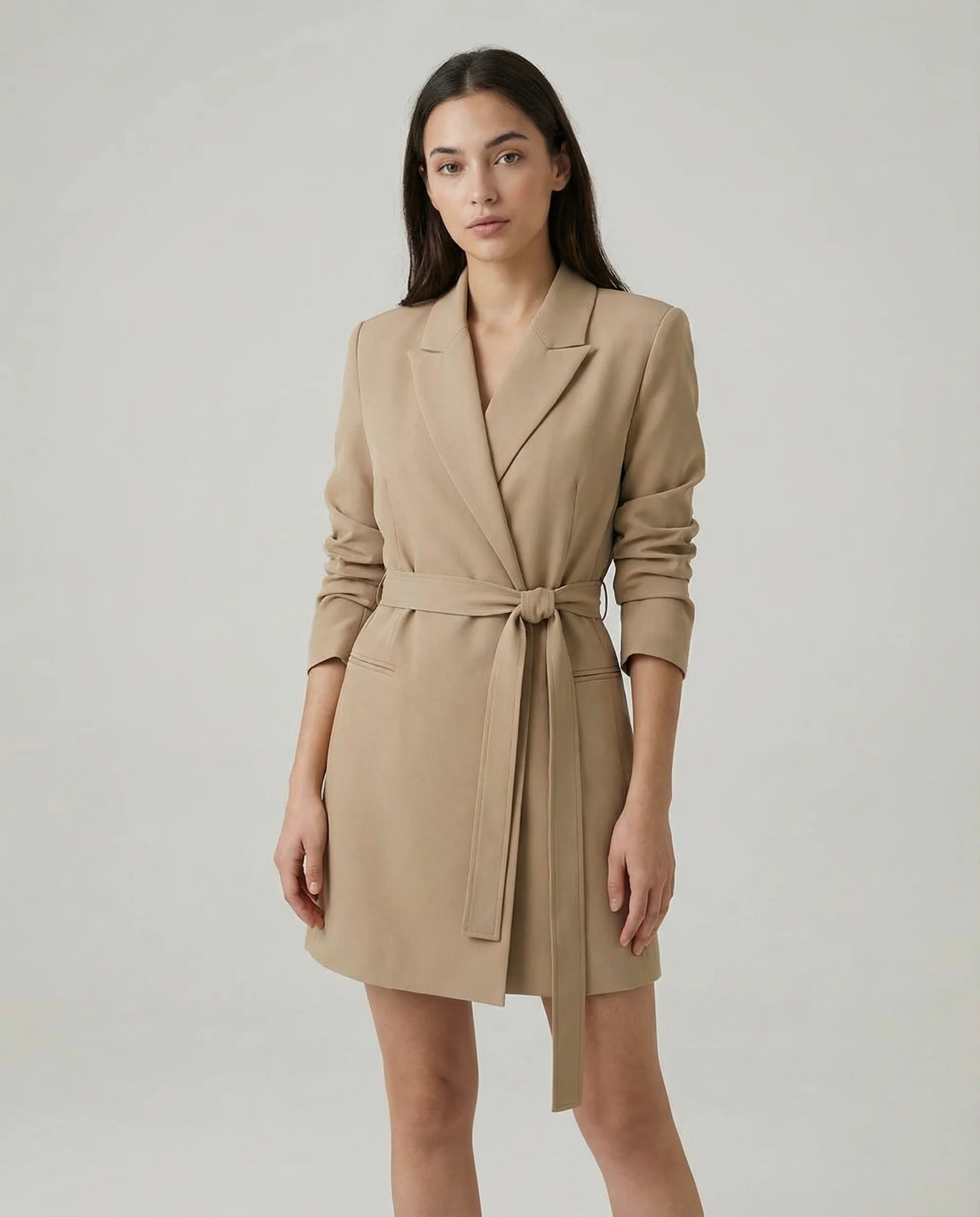 Casual Blazer – Tailored Fit White Jacket for Versatile Styling - Image 4