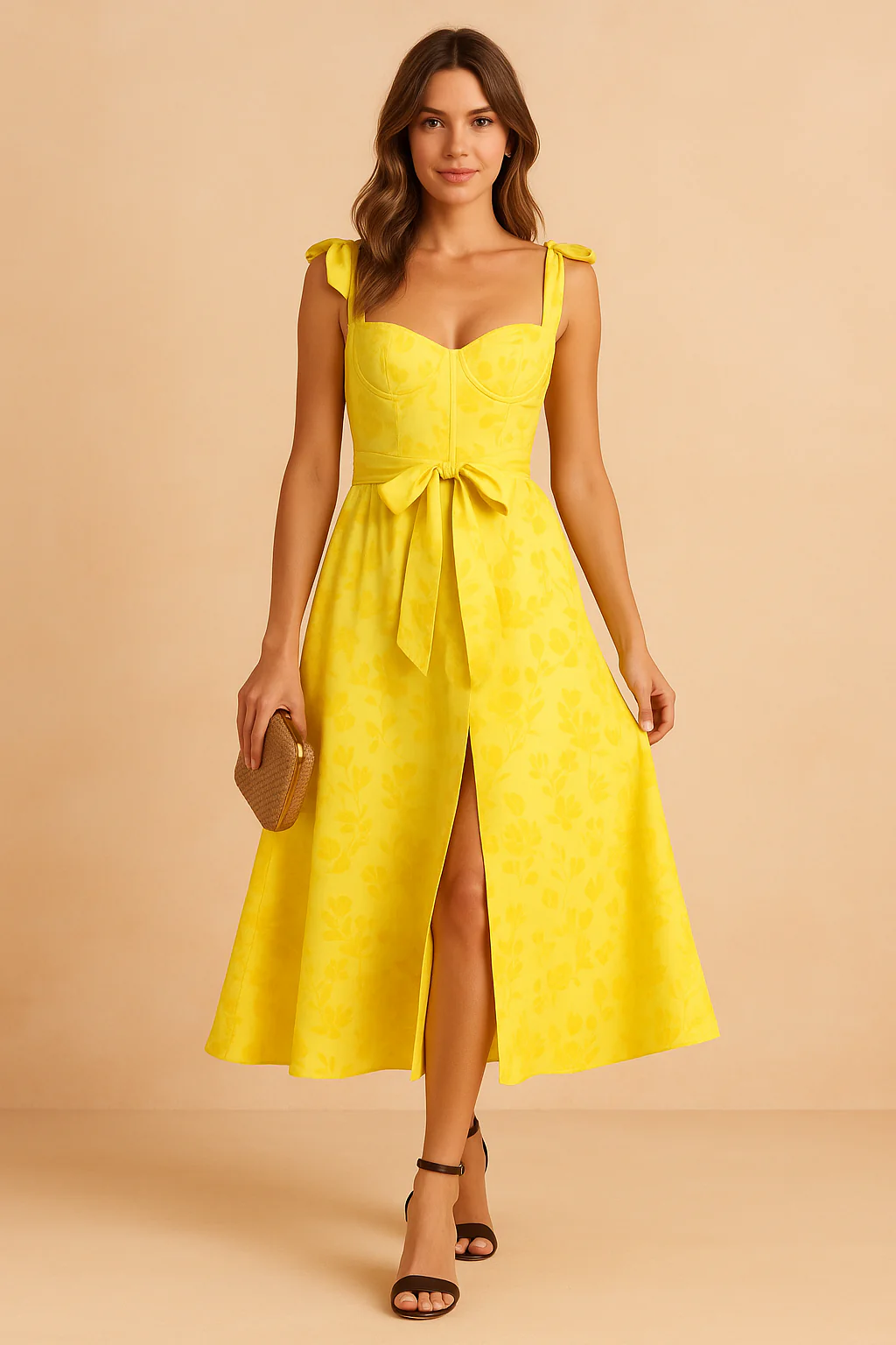 Chic Sleeveless Long Ruffle Summer Dress | Effortless Summer Style