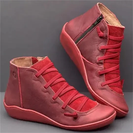 Women's High Quality Faux Leather Boots - Image 8