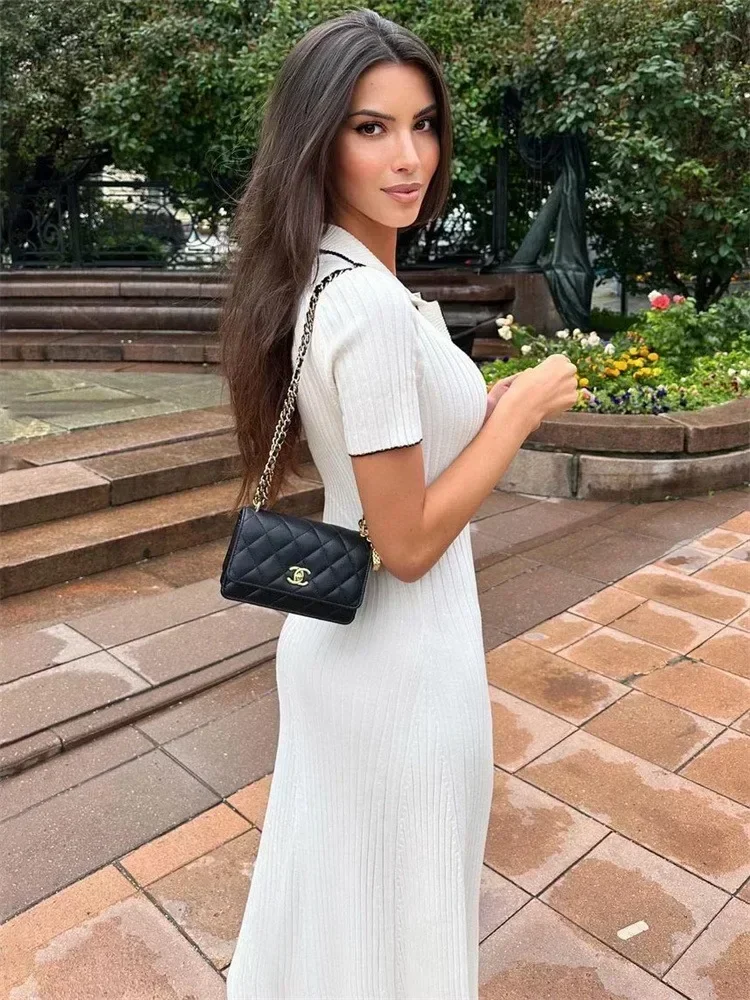 Diana Tricot Summer Knit Dress - Image 4
