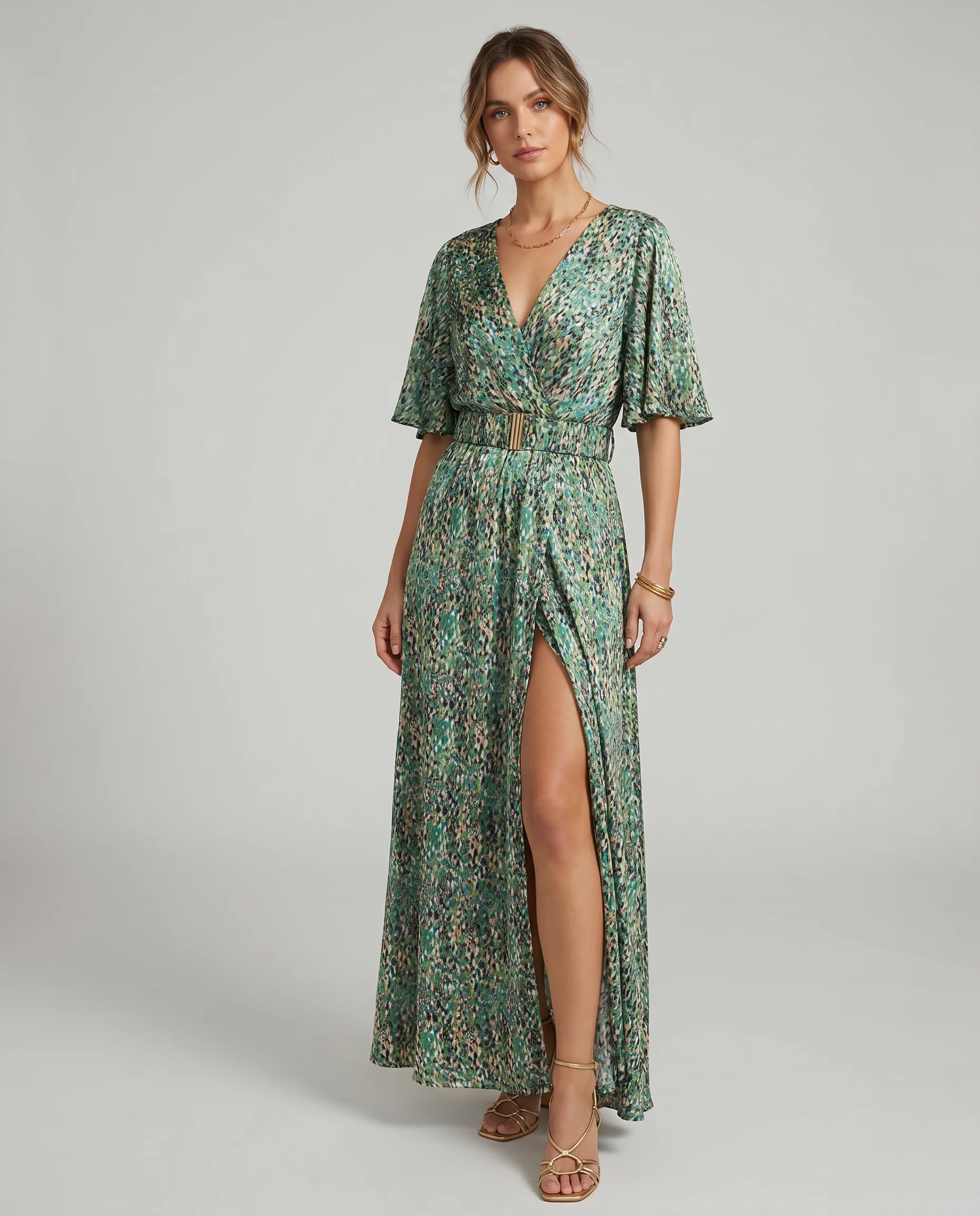 Elegant Flowy Dress for Any Occasion - Image 2