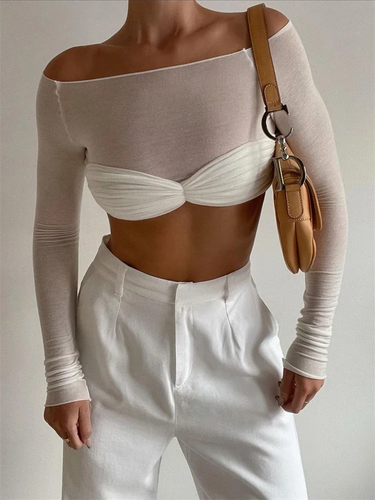 Kendall Sheer Mesh Top - Image 5