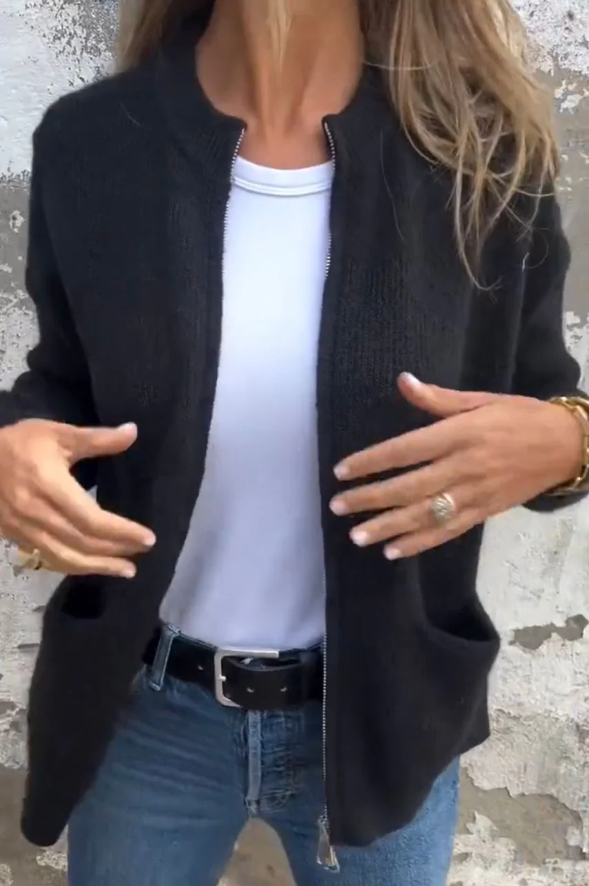 Women's minimal design Cardigan - Image 2
