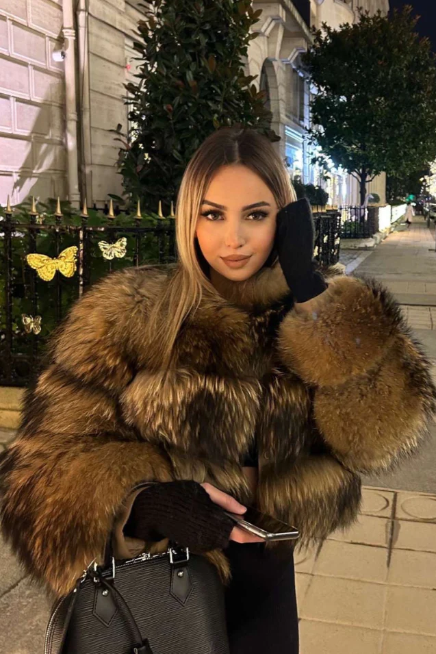 Women's Faux Fur Jacket - Image 2