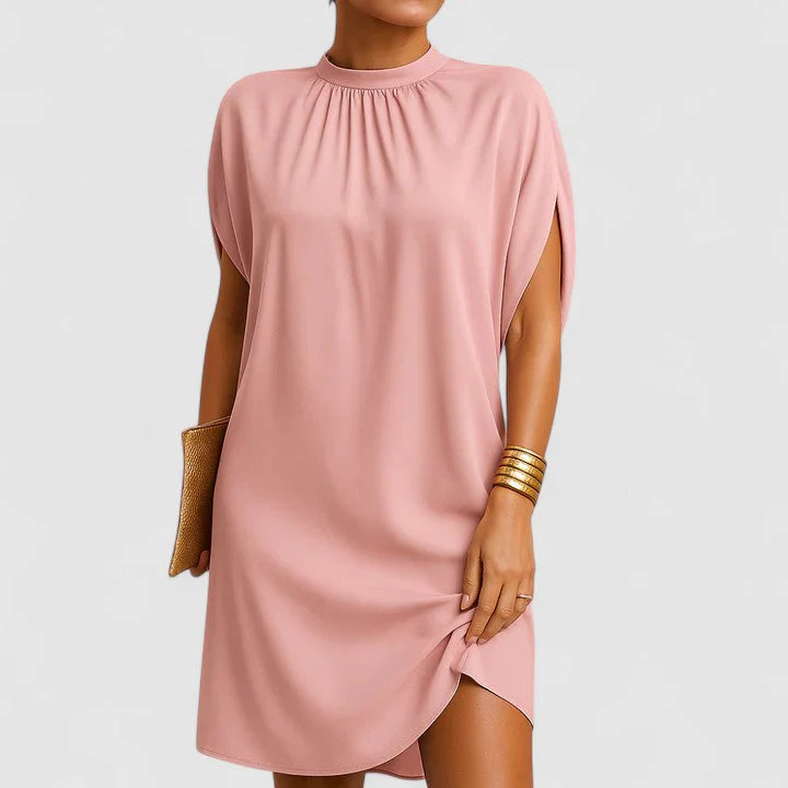 Minimalist Loose Fit Shift Mini Dress for Effortless Summer Days