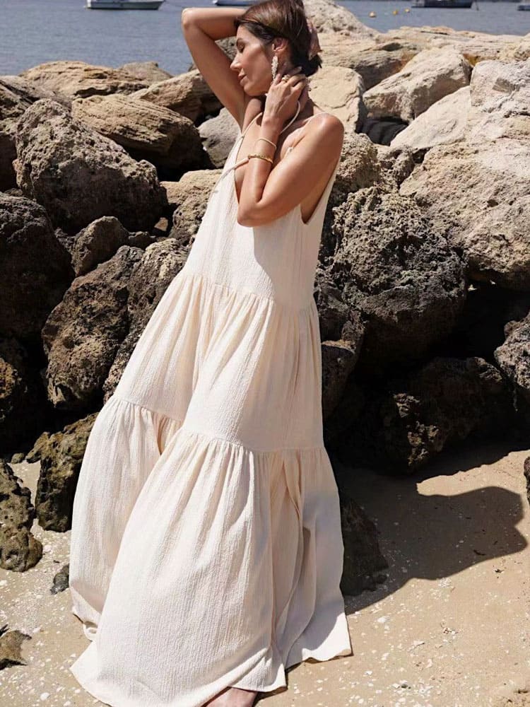 Ocean Breeze Summer Maxi Dress - Image 3