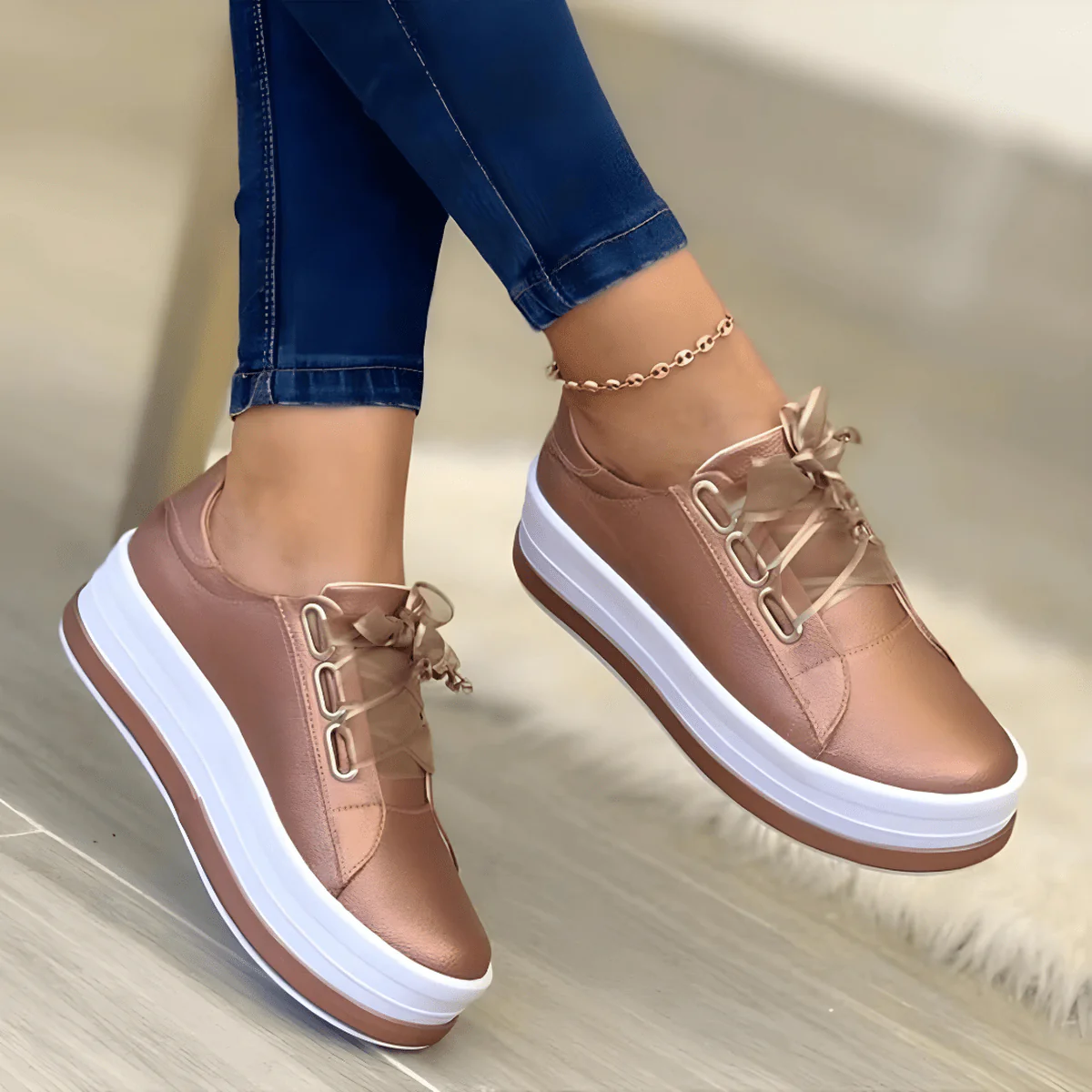 Women's Supportive Shoes With Arch Support And Cushioning - Image 3