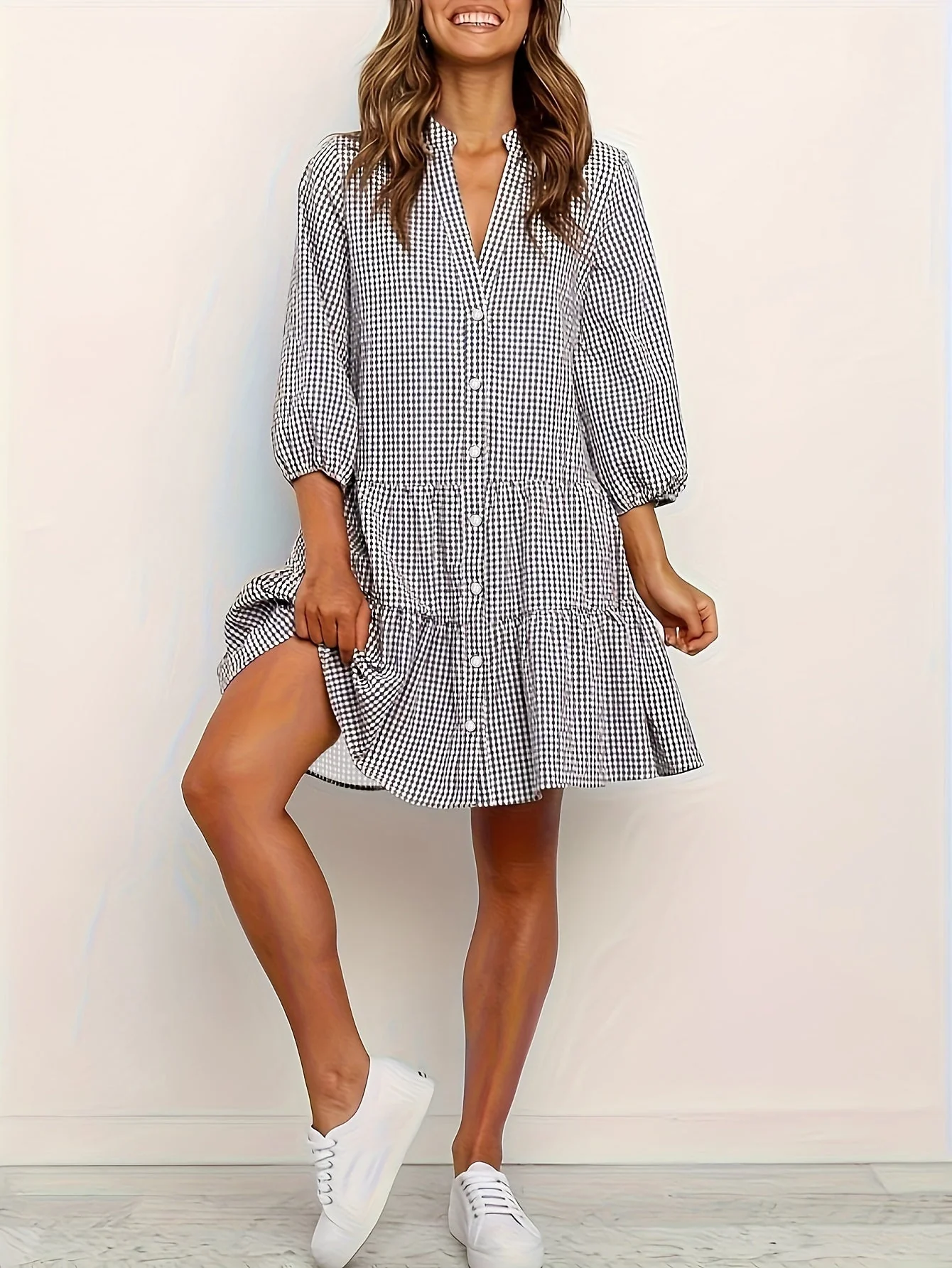Playful Striped Summer Dress - Image 2