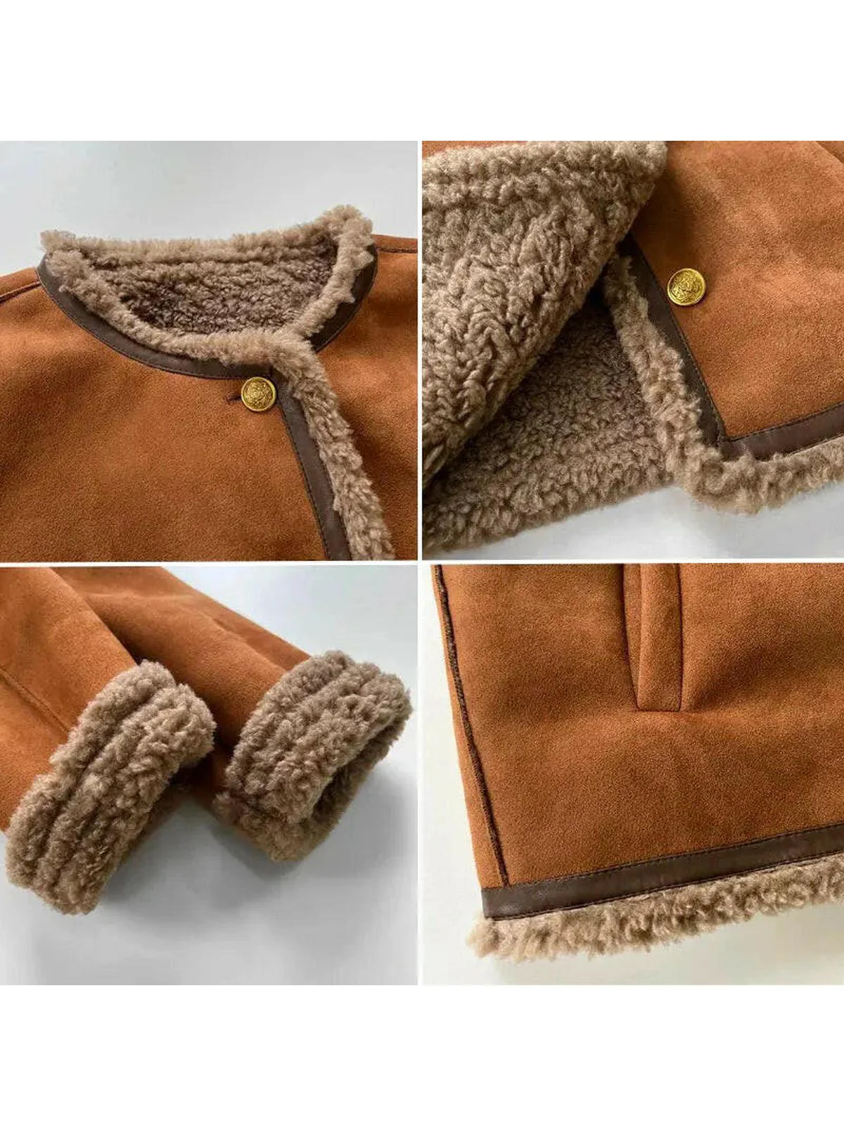 Quilted Mid-Length Puffer Jacket with Cinched Waist - Image 5