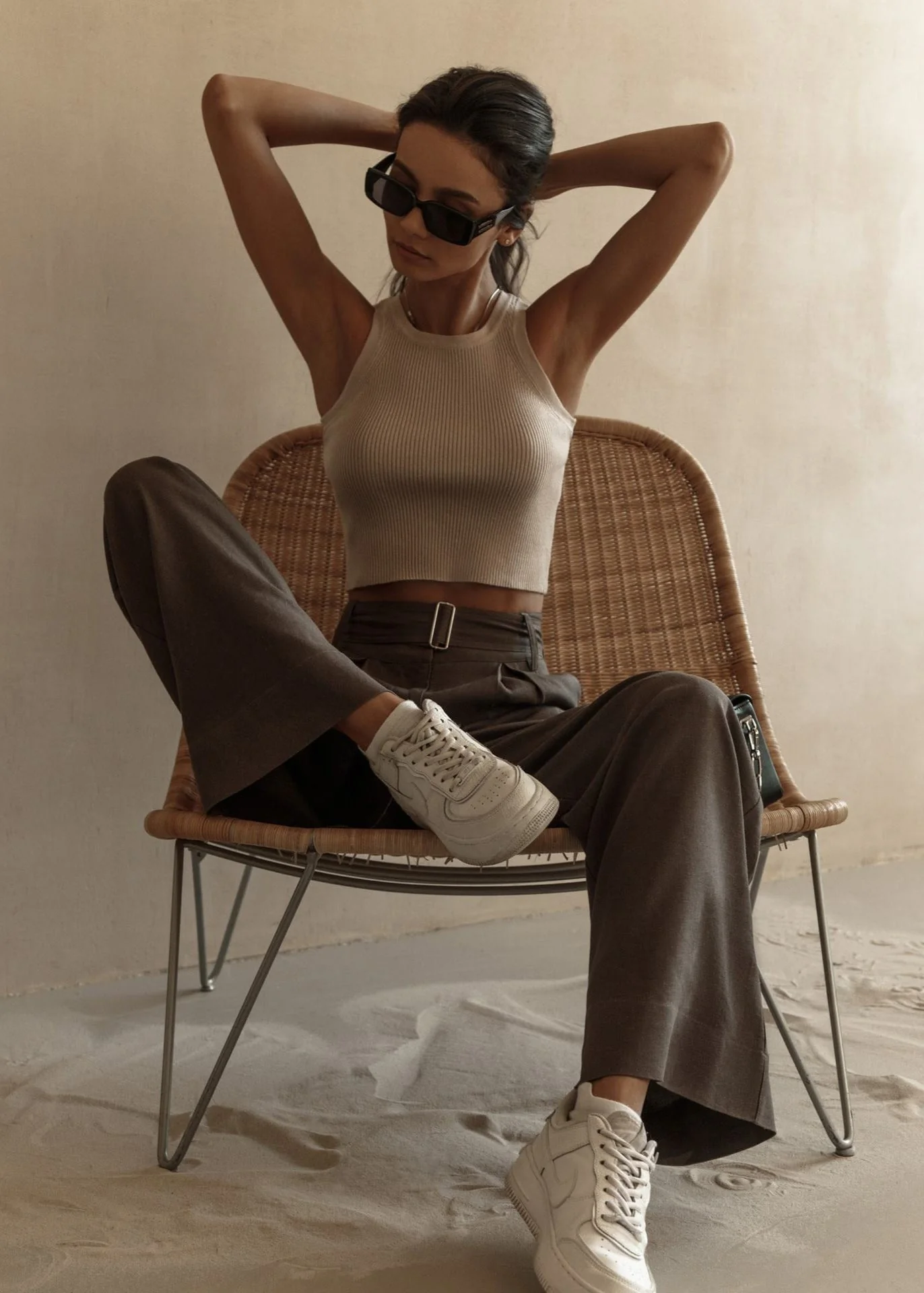 Sculpted Ease Ribbed Tank Top - Image 6