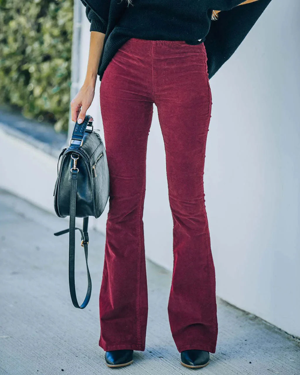 High Waist Flared Pants - Image 5