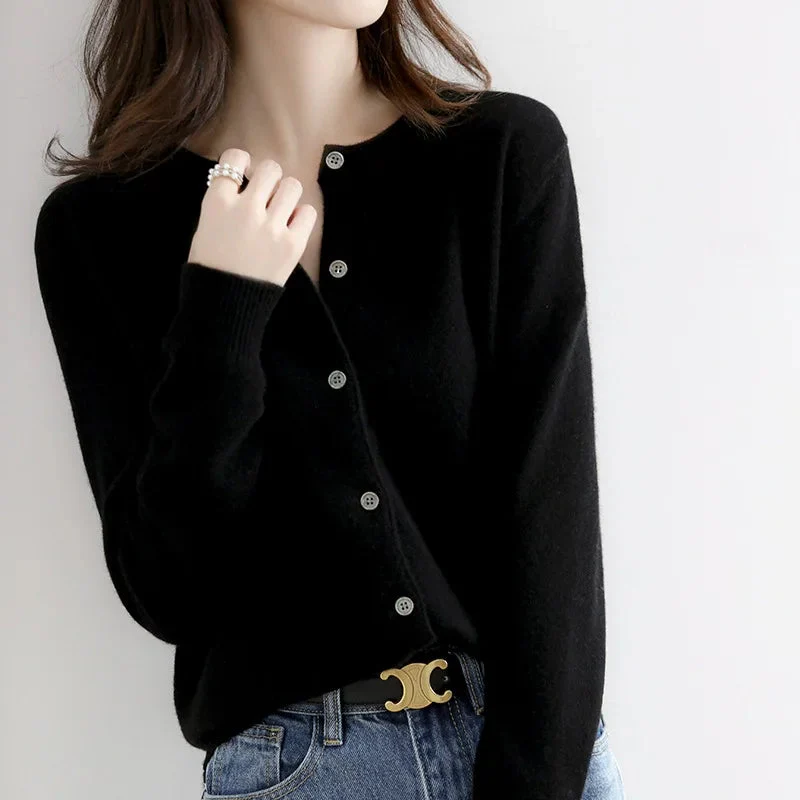 Soft Button Cardigan - Image 7