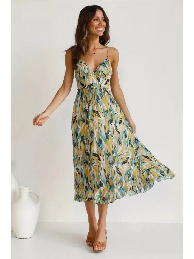Stylish Elegant Midi Dress