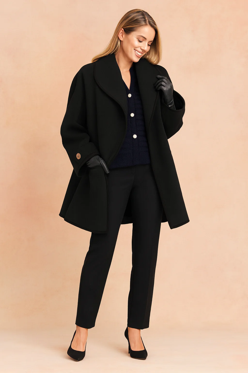 Stylish Warm Padded Mid-Length Winter Jacket for Women - Image 6