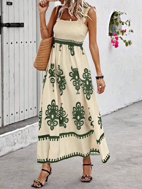 Summer Bohemian Long Dress - High Quality Fabric