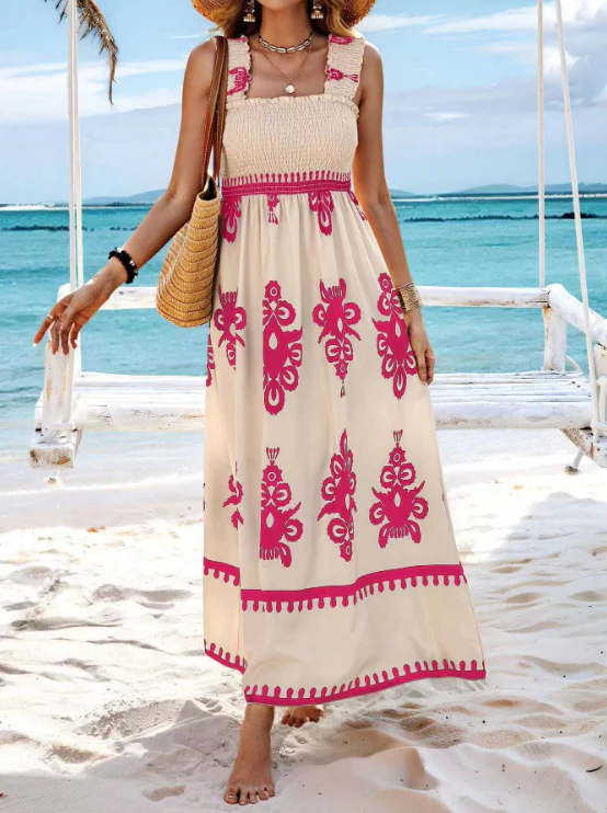 Summer Bohemian Long Dress - High Quality Fabric - Image 11
