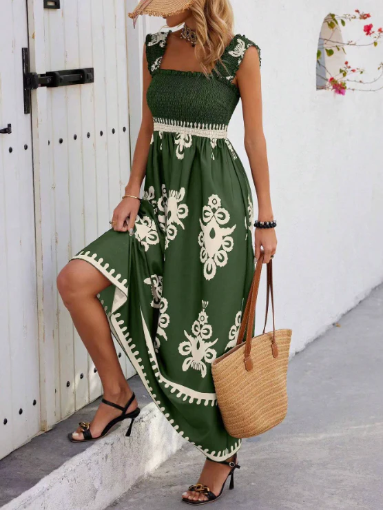 Summer Bohemian Long Dress - High Quality Fabric - Image 3