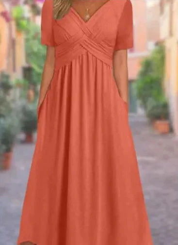 Summer V-Neck Dress – Flattering Casual Style for Warm Days - Image 8