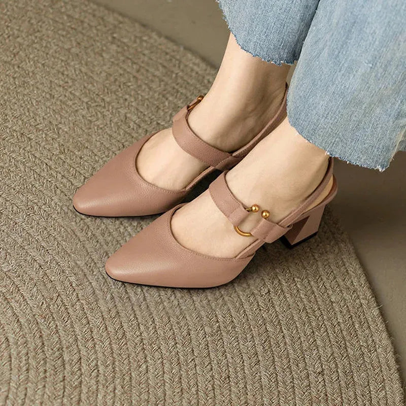 Women's Elegant Supportive High Heels - Image 5