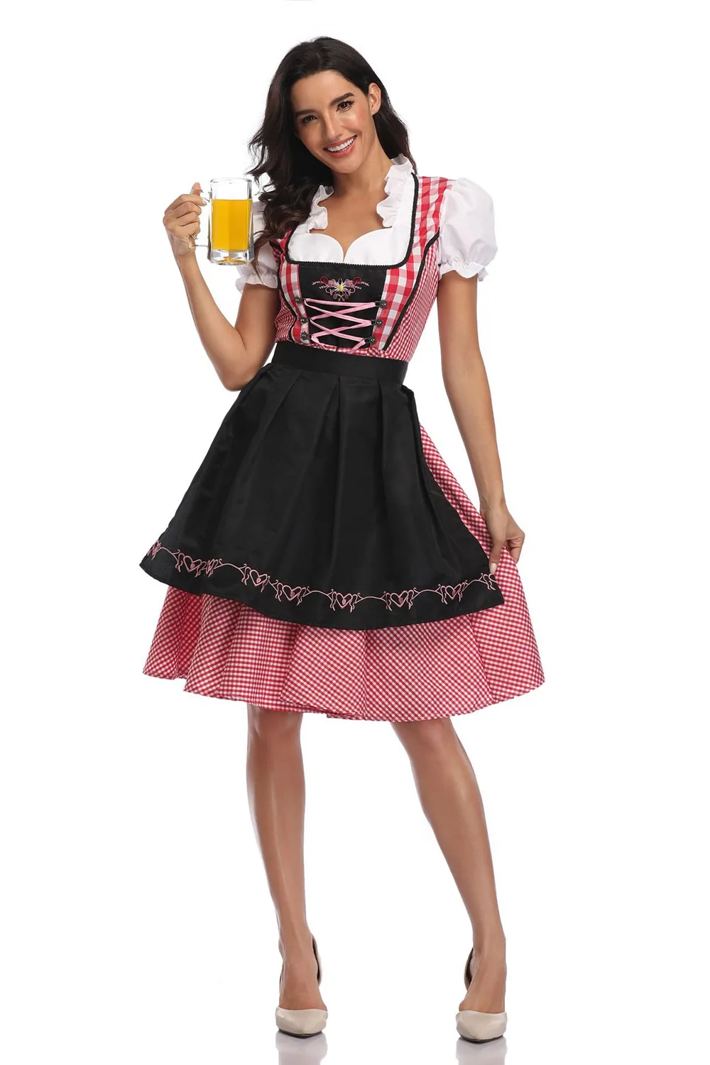 Women's Traditional Oktoberfest Dress Costume - Image 10