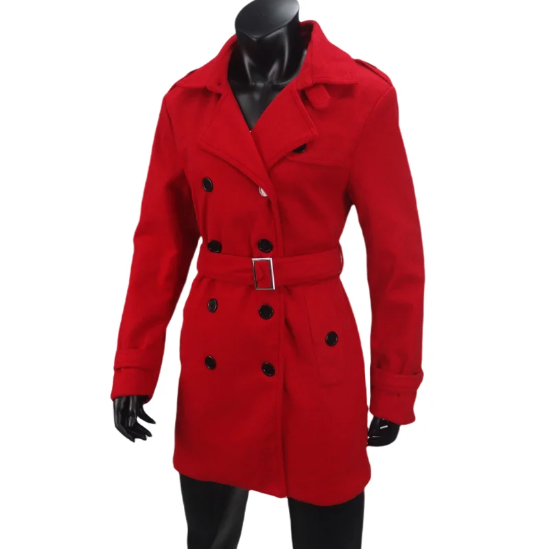 Trench Coat – Stylish Double Breasted Design for Casual Streetwear - Image 5
