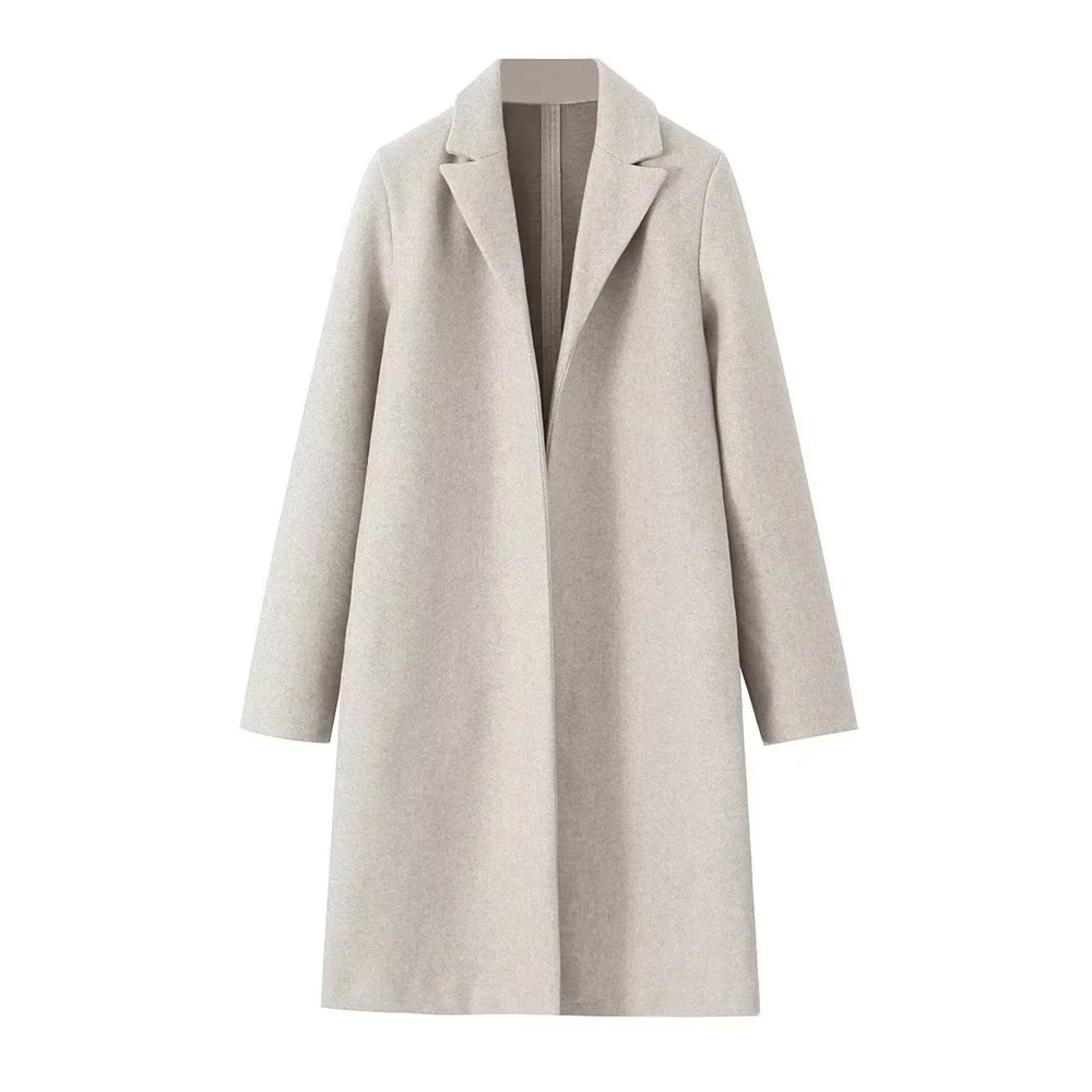 Trench Coat – Vintage Open Stitch Design for Stylish Layering - Image 7