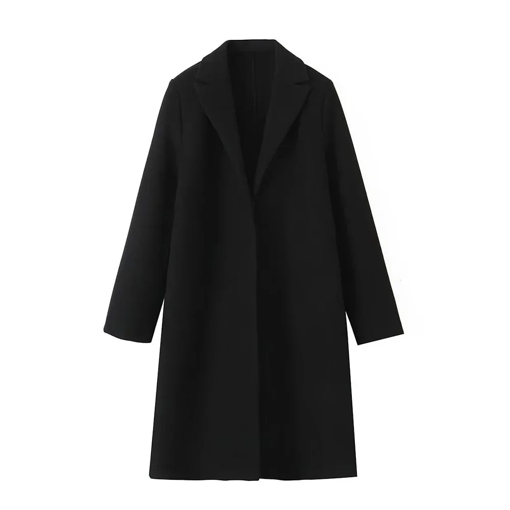 Trench Coat – Vintage Open Stitch Design for Stylish Layering - Image 8