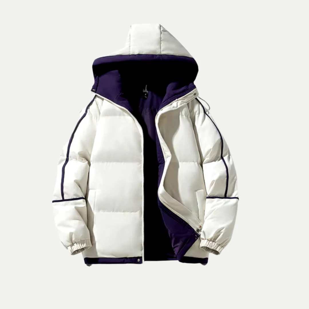 Women's Oversizex Hooded Puffer Jacket - Image 3