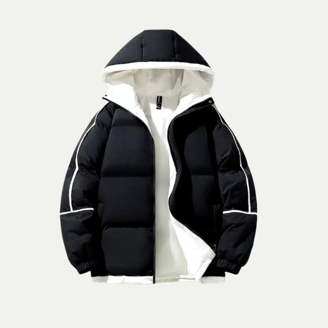 Women's Oversizex Hooded Puffer Jacket - Image 4