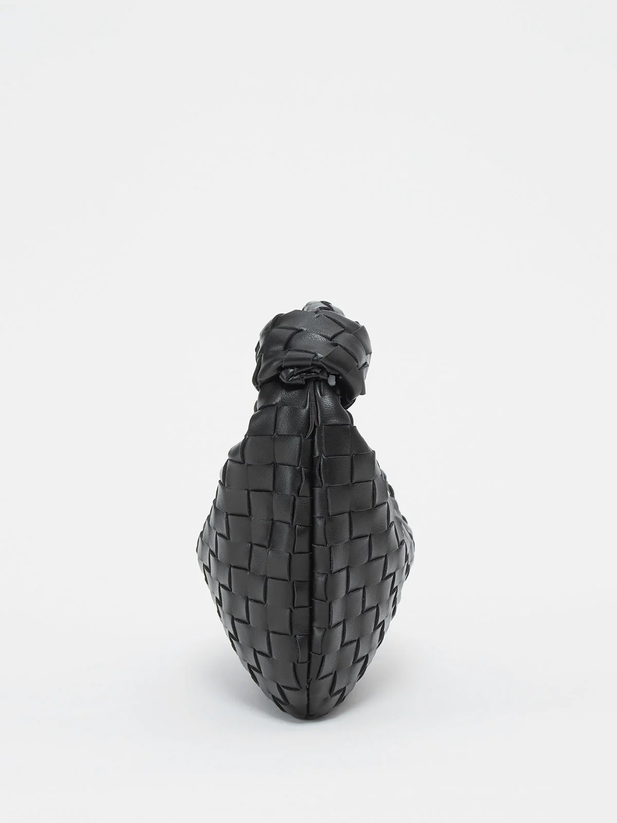 Braided Knot Handle Shoulder Bag - Image 3