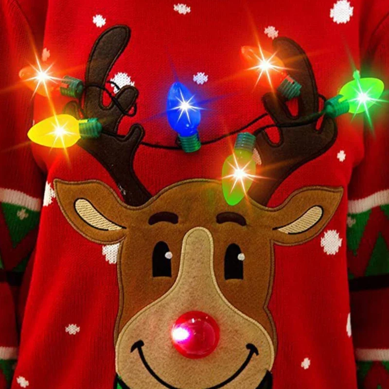 Women's LED Light Up Holiday Sweater Christmas - Image 6
