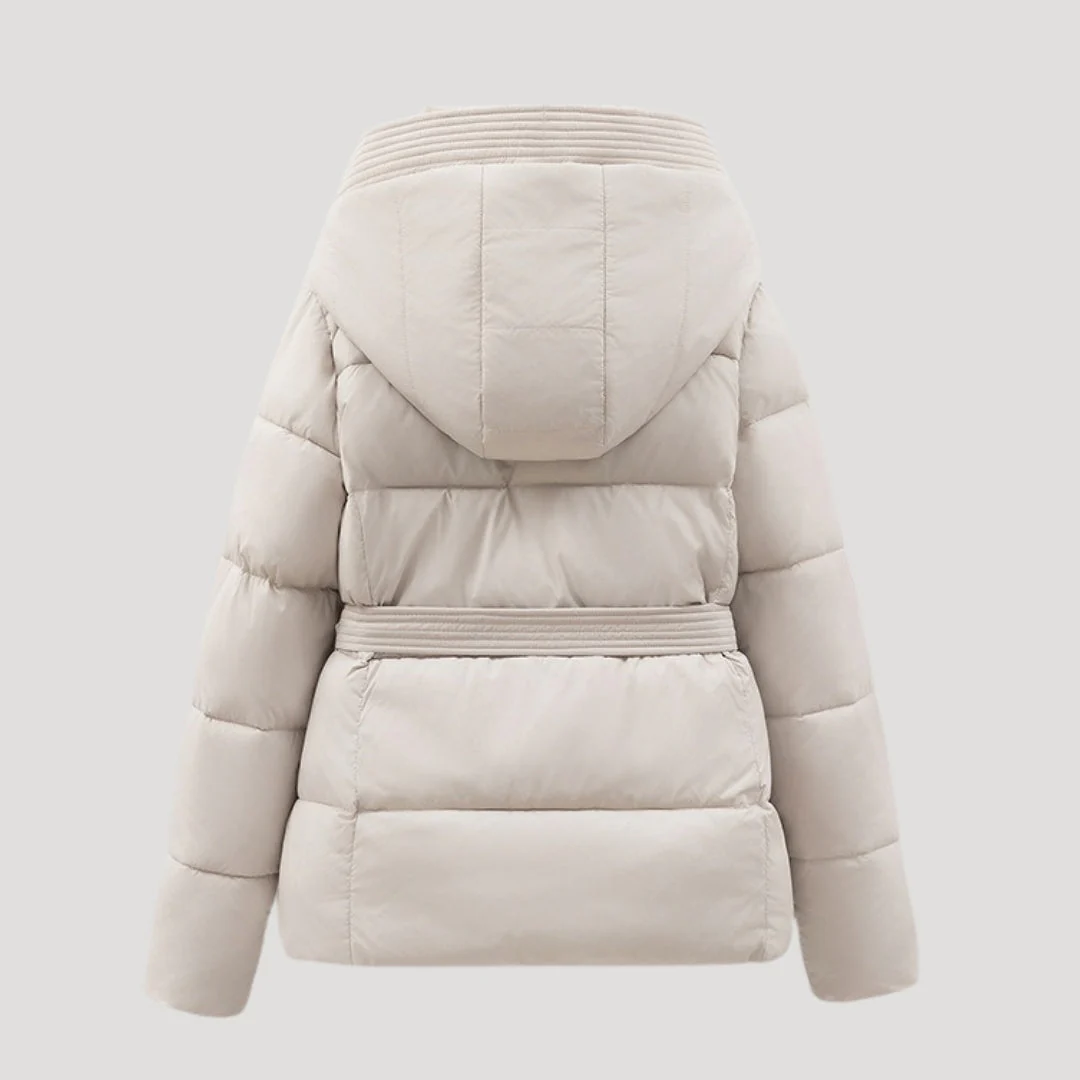 Women’s Hooded Winter Puffer Jacket - Image 2