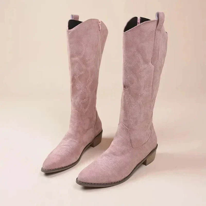 Modern Women’s Knee High Cowgirl Boots - Image 5